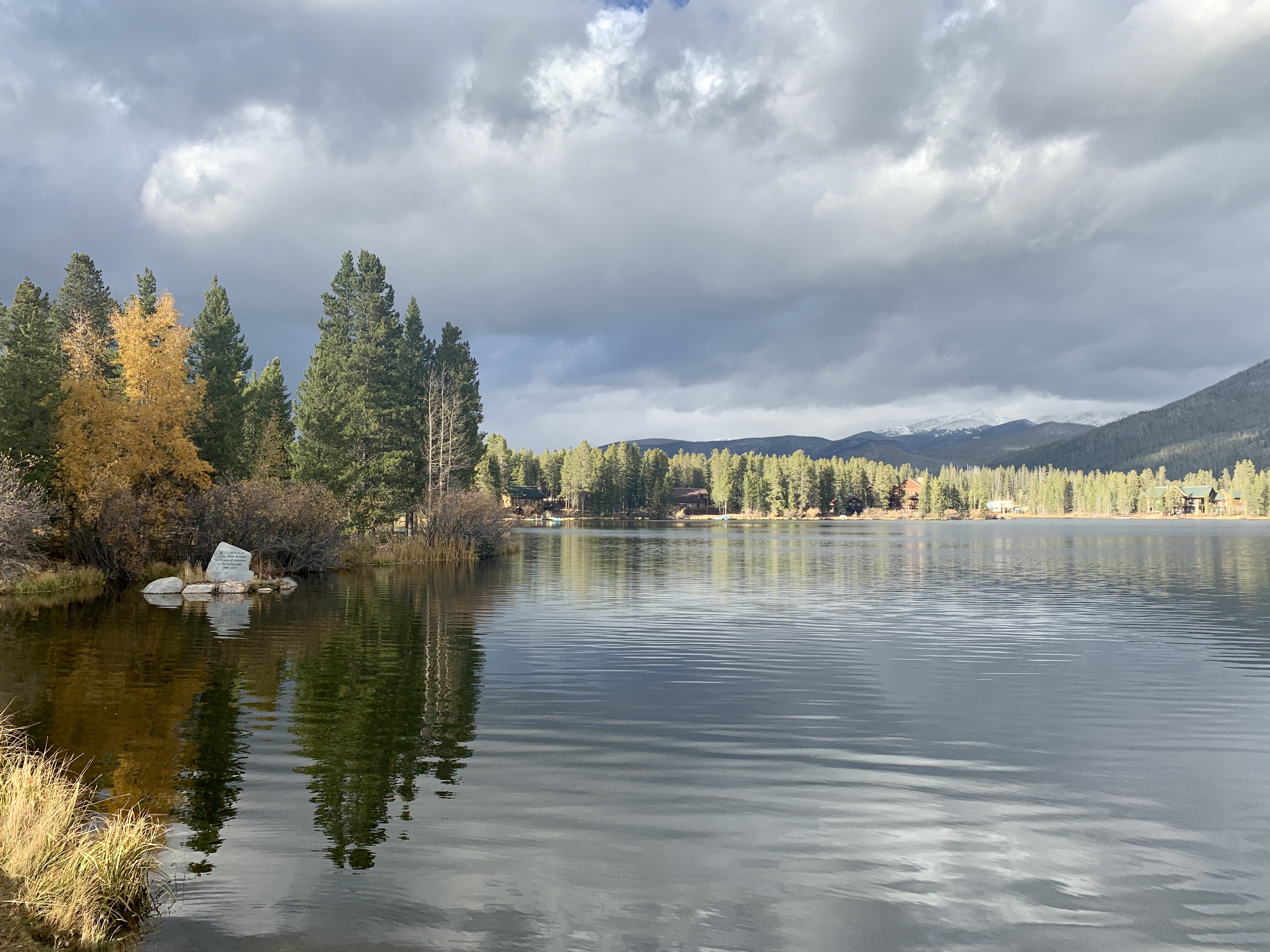  The serene beauty of Grand Lake in the fall, as viewed near the entrance to the national park. Photo by Karen Petersen